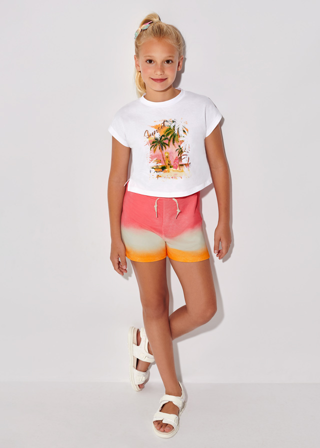 Dievčenské tričko + krátke nohavice - 2set - MYRL