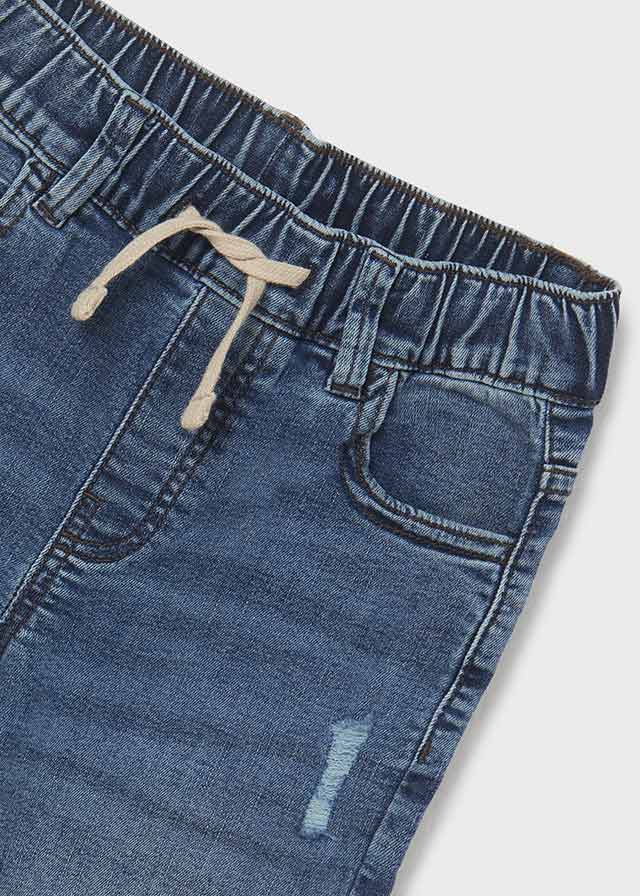Chlapčenské nohavice riflové krátke - MYRL - ECOFRIENDS