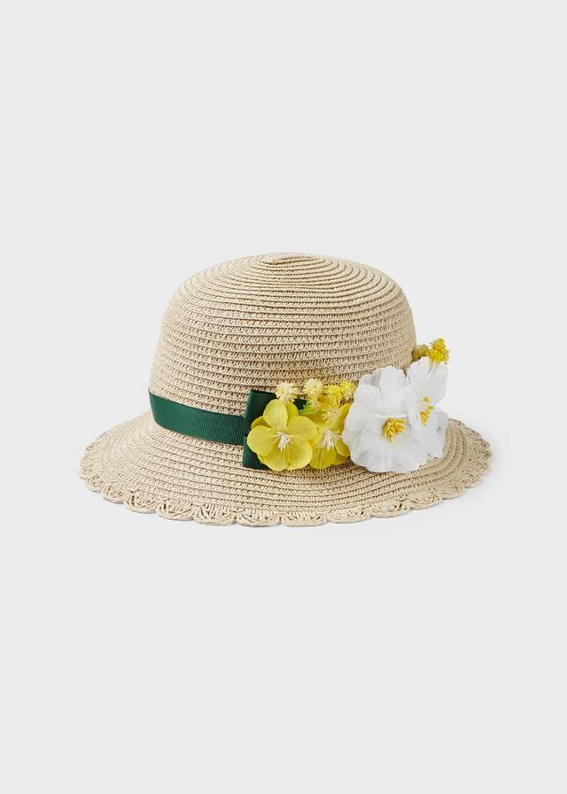 Dievčenský klobúk - MYRL - flower