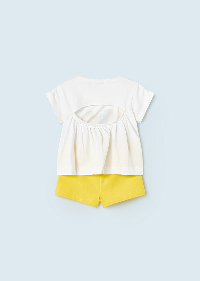 Dievčenské tričko + krátke nohavice - MYRL - 2set