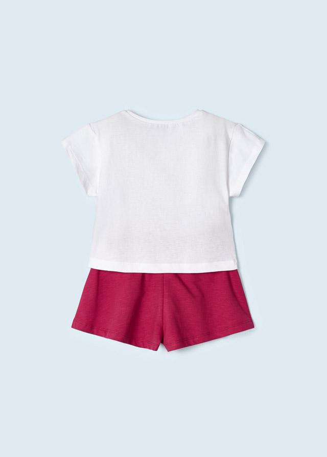 Dievčenské tričko + krátke nohavice - MYRL - 2set