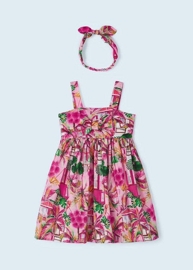 Dievčenské šaty s čelenkou - MYRL