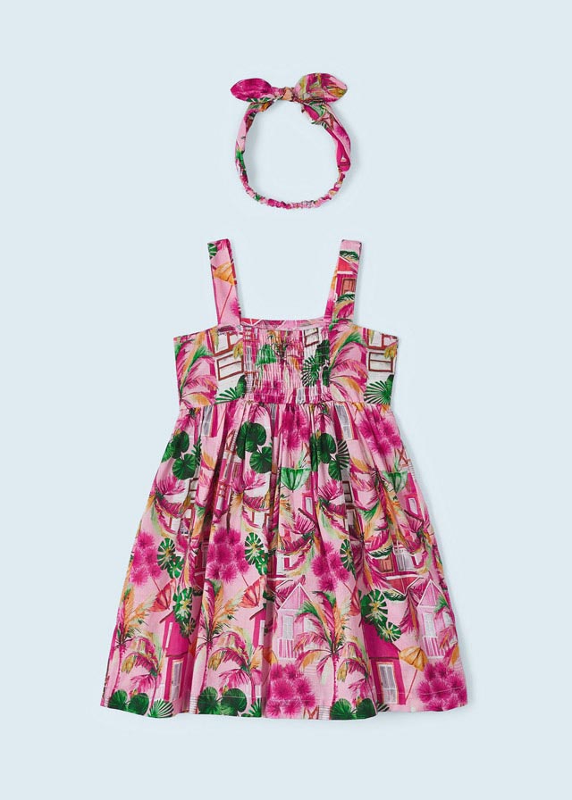 Dievčenské šaty s čelenkou - MYRL