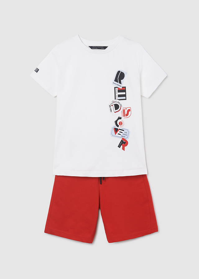 Chlapčenské tričko + krátke nohavice - MYRL - 2set