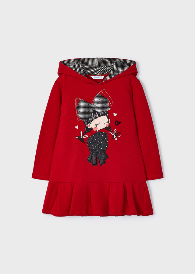 Dievčenské šaty - MYRL - hoodie