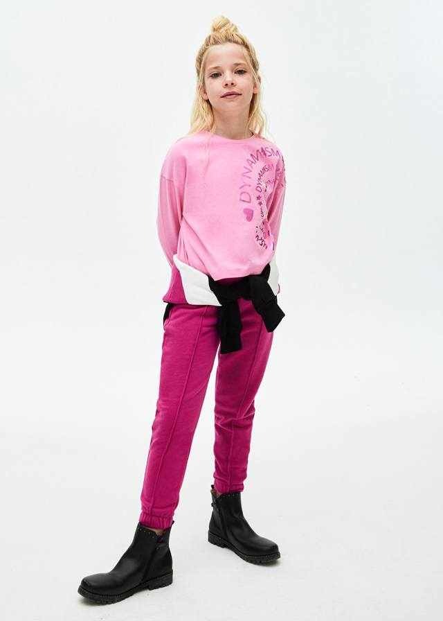 Dievčenské tričko s dlhým rukávom - MYRL - dynamism