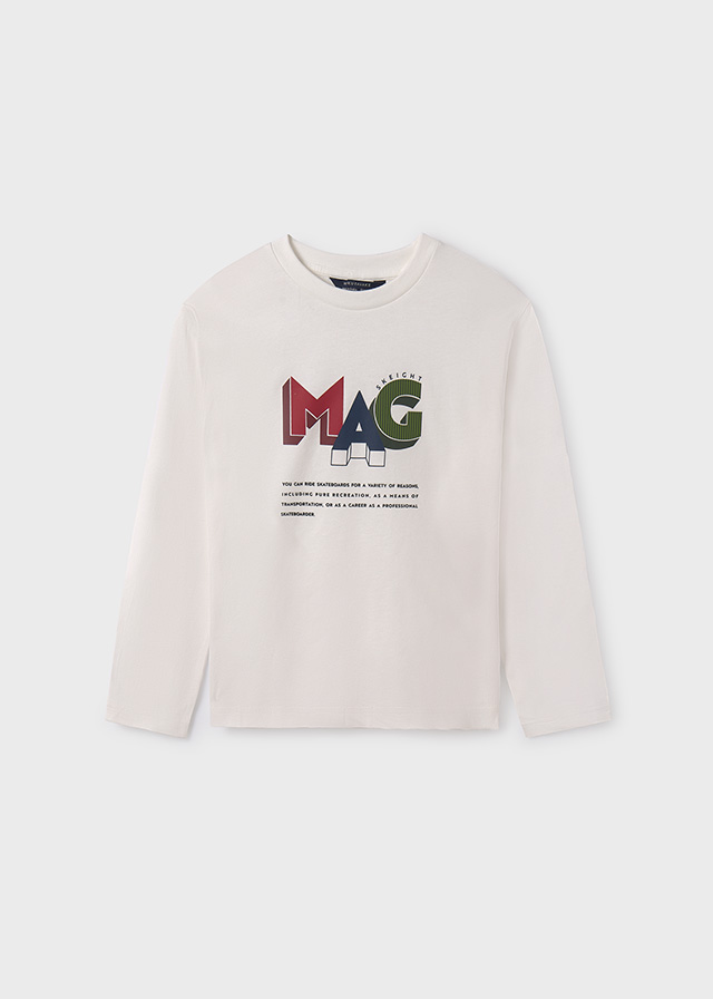Chlapčenské tričko s dlhým rukávom - MYRL - MAG