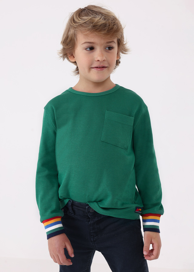 Chlapčenské tričko s dlhým rukávom - MYRL - multicolor