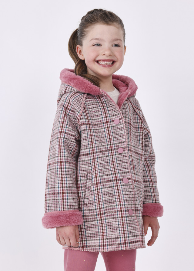 Dievčenský kabát na prechodné obdobie - MYRL - hooded coat
