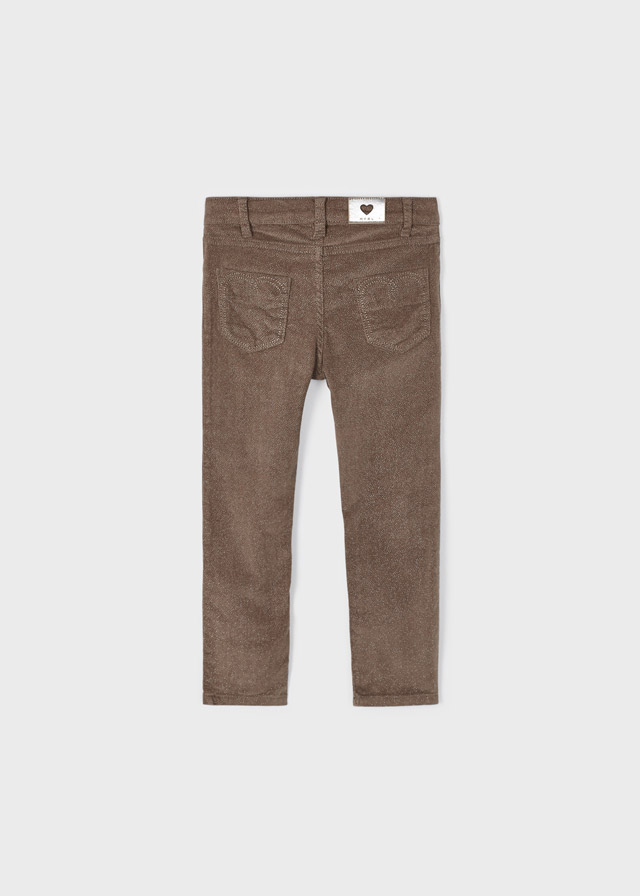 Dievčenské nohavice - MYRL - corduroy