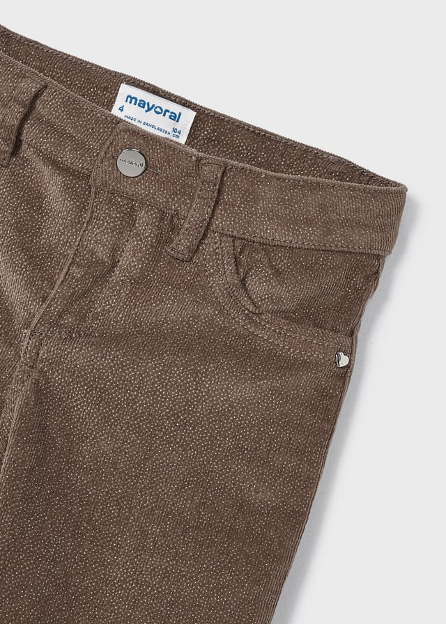 Dievčenské nohavice - MYRL - corduroy