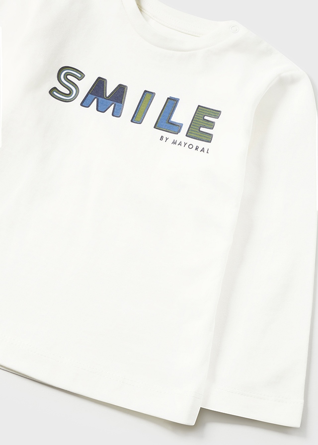 Chlapčenské tričko s dlhým rukávom - MYRL - smile