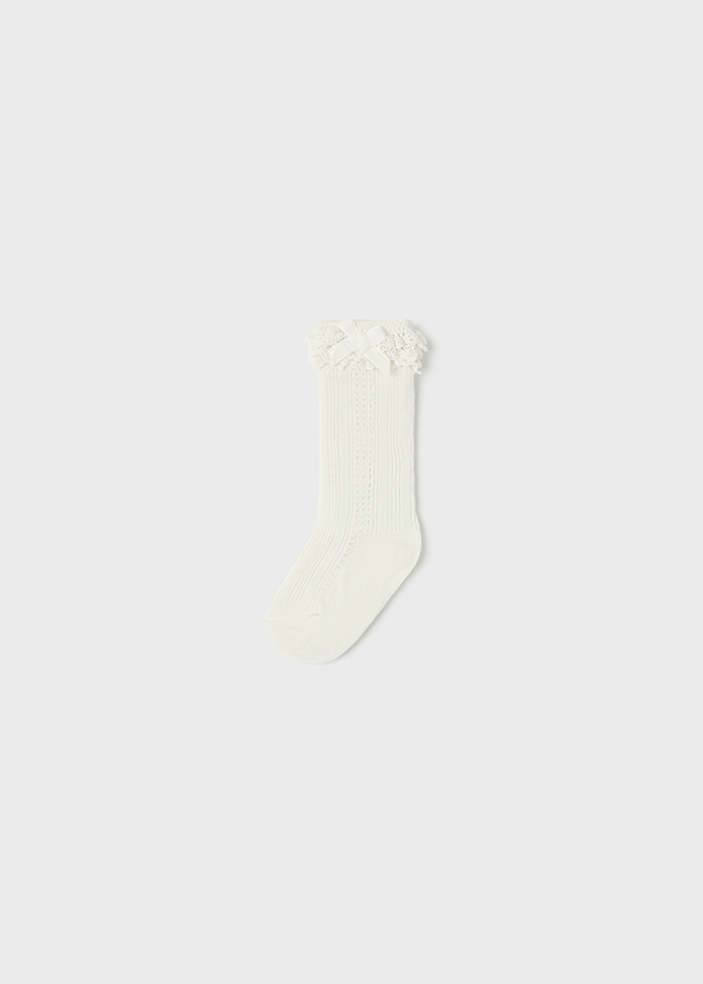 Dievčenské ponožky - MYRL - ruffle
