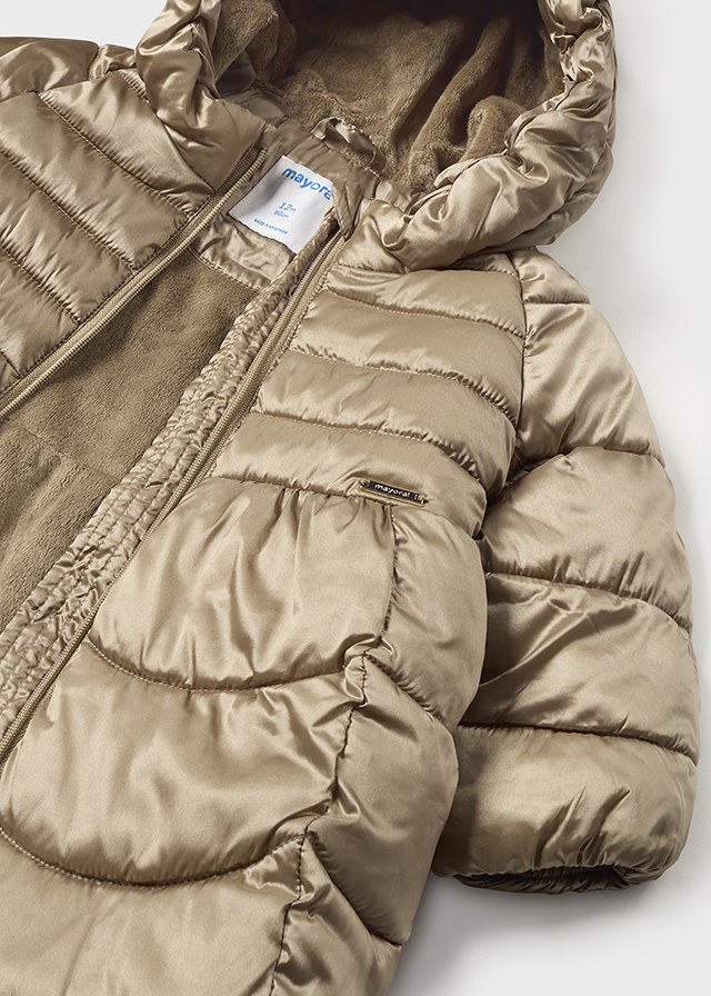 Dievčenský kabát zimný - MYRL - ECOFRIENDS long coat