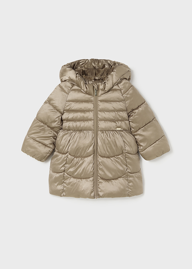Dievčenský kabát zimný - MYRL - ECOFRIENDS long coat