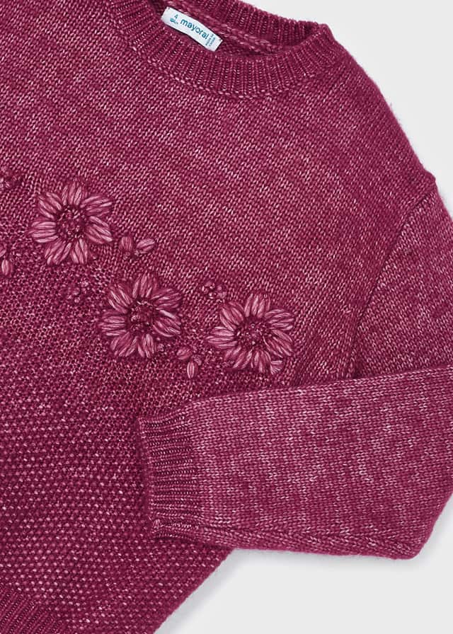 Dievčenský pulóver - MYRL - embroidered