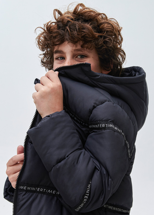 Chlapčenský kabát zimný - MYRL - winter time