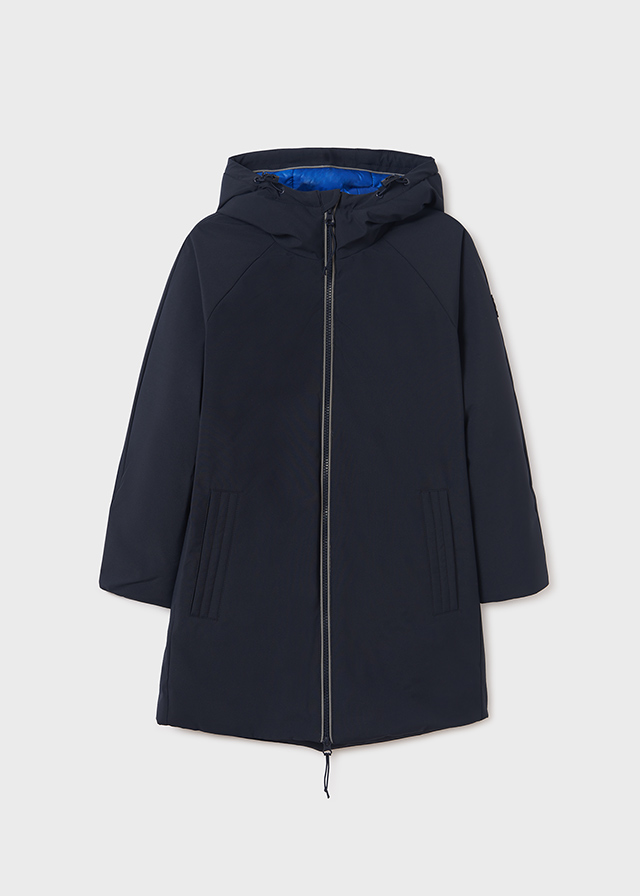 Chlapčenský kabát zimný - MYRL - long puffer jacket