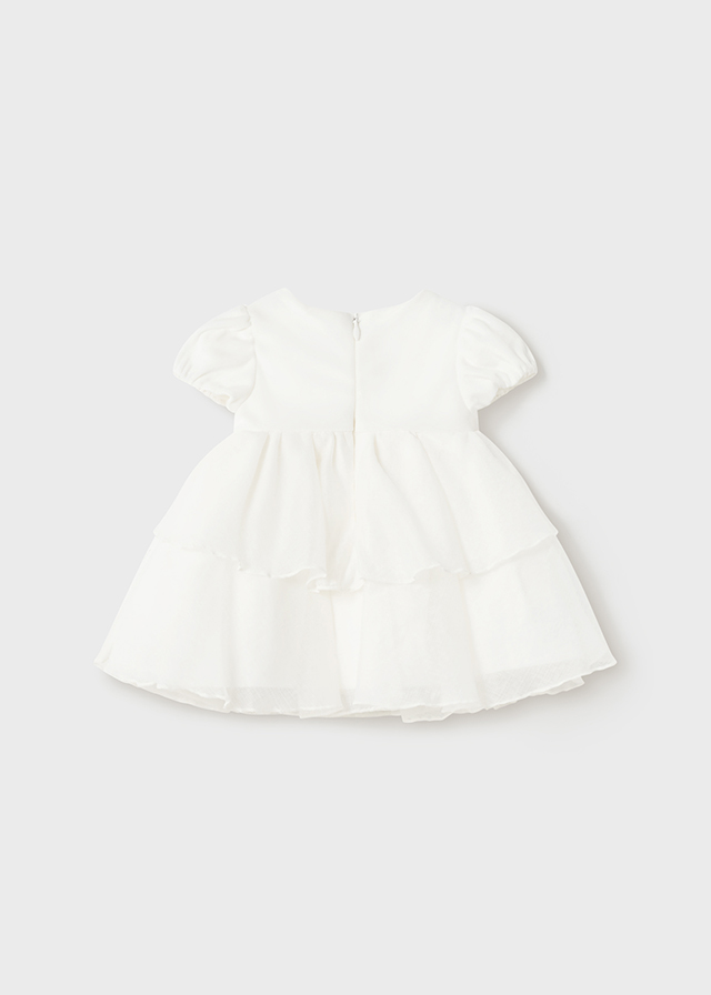 Dievčenské šaty - MYRL - NB class - velvet and chiffon dress