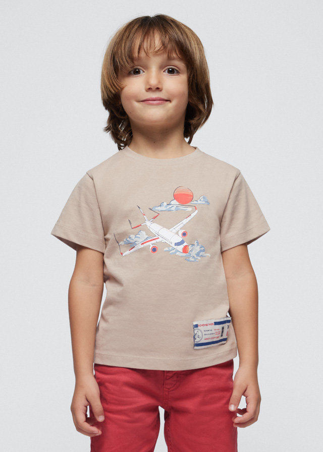 Chlapčenské tričko s krátkym rukávom - MYRL - plane