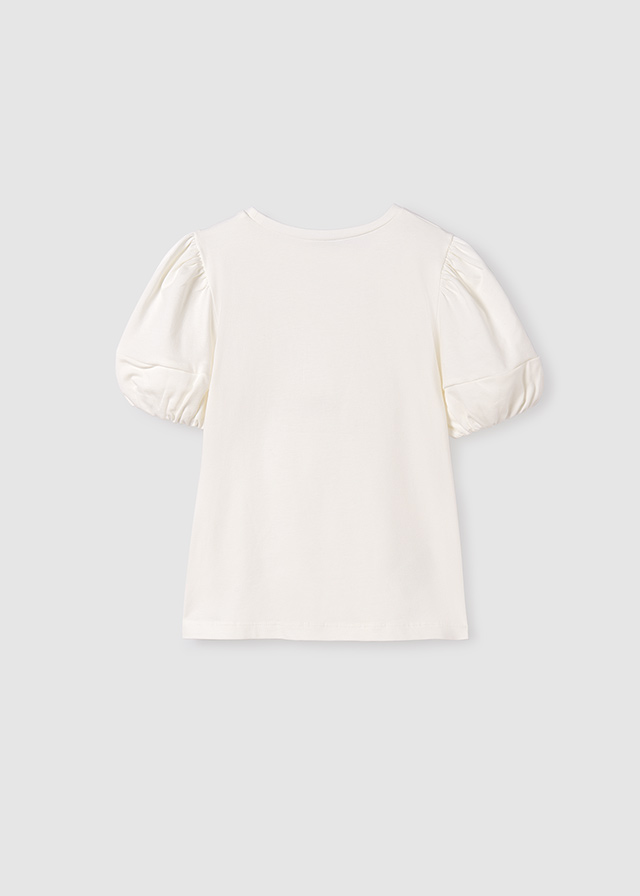 Dievčenské tričko s krátkym rukávom - MYRL - applique