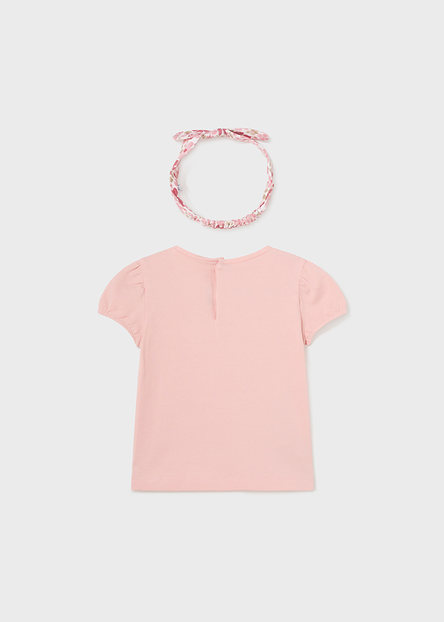 Dievčenské tričko s čelenkou - MYRL - better cotton