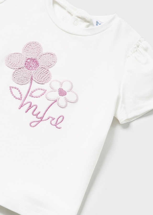 Dievčenské tričko s krátkym rukávom + sukňa - MYRL - 2set