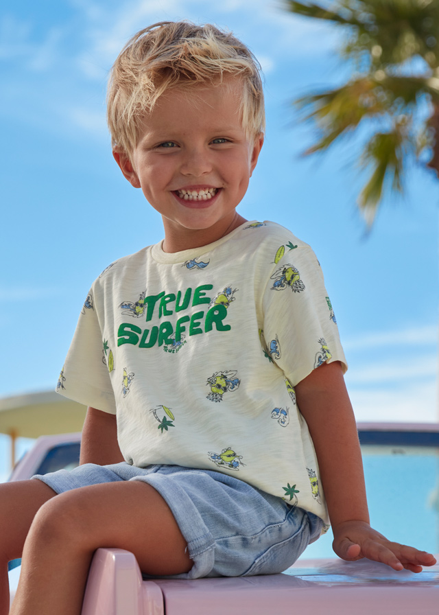 Chlapčenské tričko s krátkym rukávom - MYRL - surfer