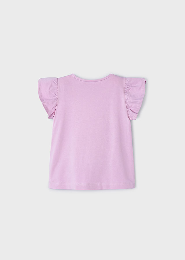 Dievčenské tričko s krátkym rukávom - MYRL - printed