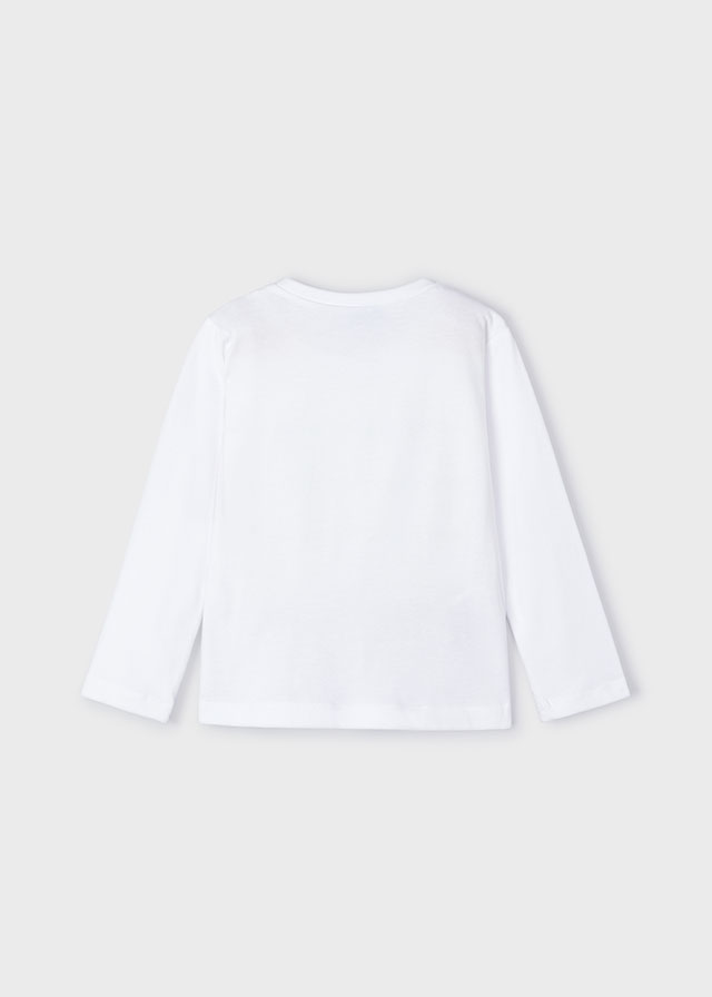 Dievčenské tričko s dlhým rukávom - MYRL - sequined