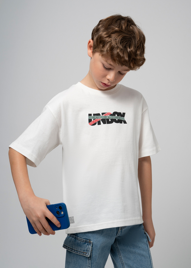 Chlapčenské tričko s krátkym rukávom - MYRL - qr
