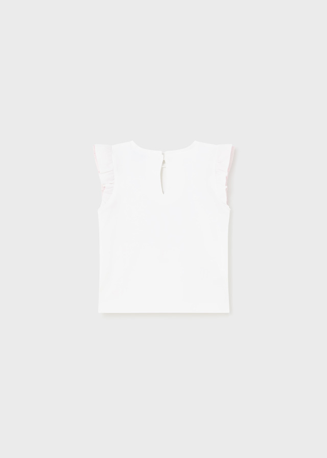 Dievčenské tričko s krátkym rukávom - MYRL - tulle