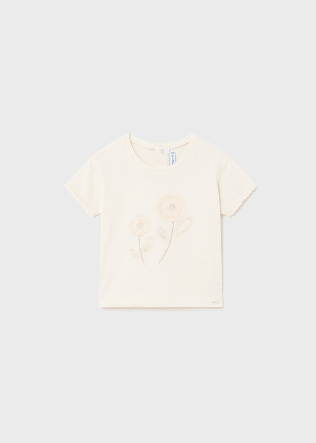 Dievčenské tričko s krátkym rukávom - MYRL - embroidered