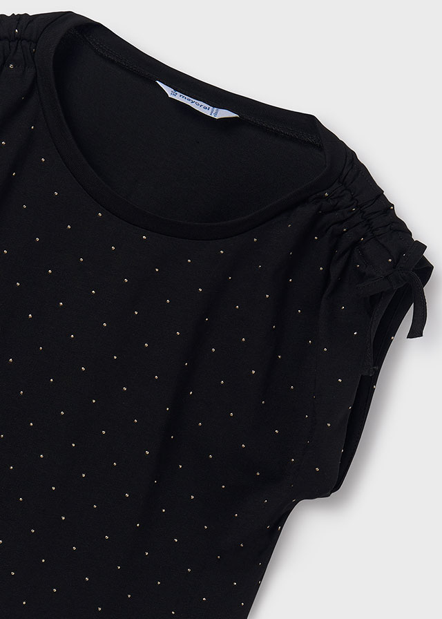 Dievčenské tričko bez rukávov - MYRL - dots