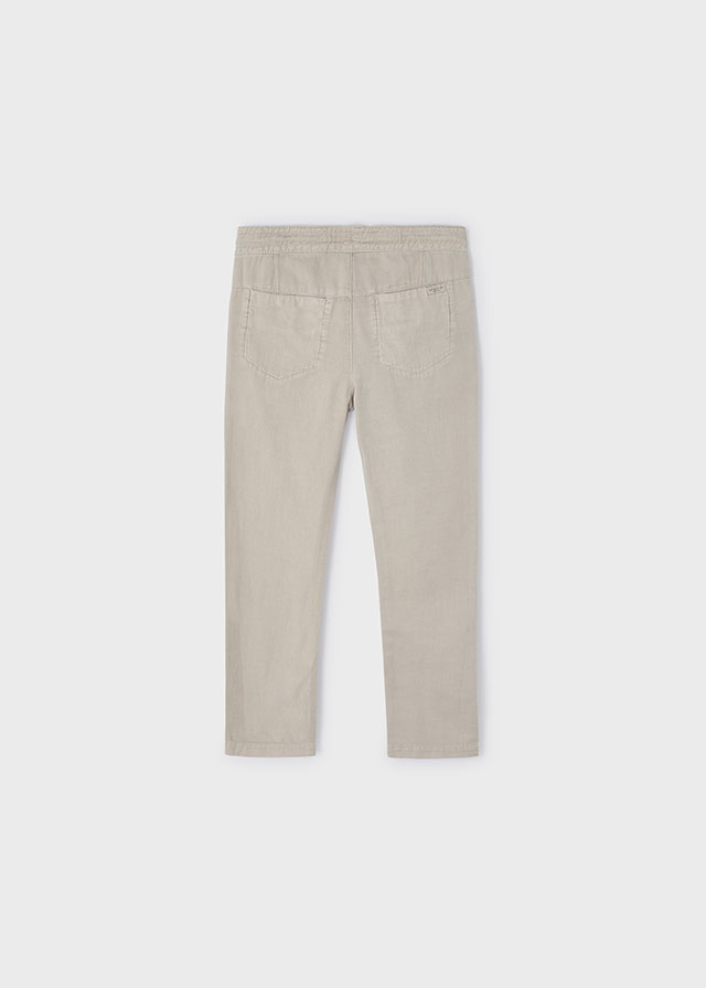 Chlapčenské nohavice - MYRL - linen chino