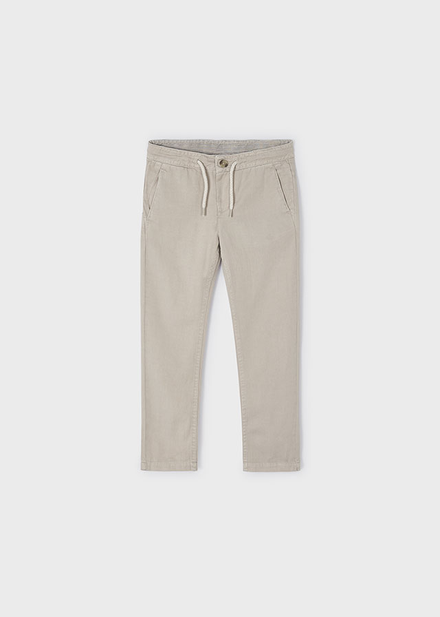 Chlapčenské nohavice - MYRL - linen chino