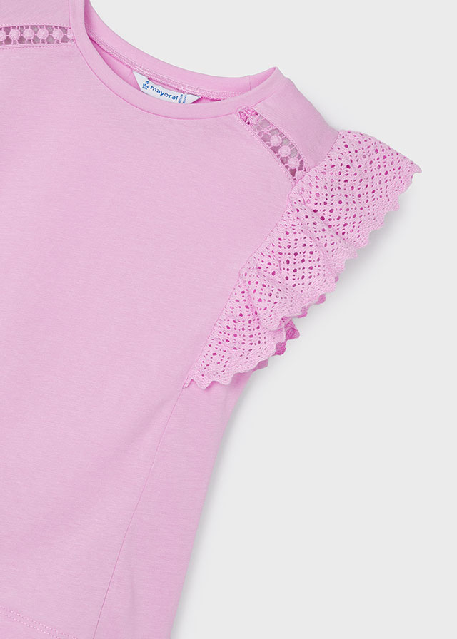 Dievčenské tričko bez rukávov - MYRL - crochet