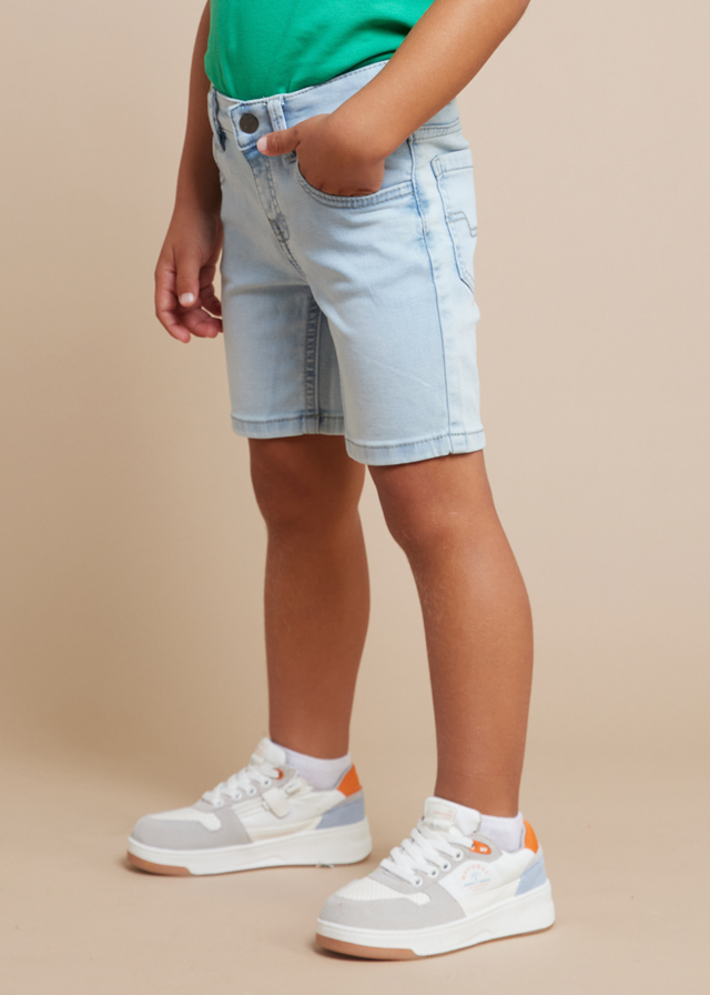 Chlapčenské nohavice riflové krátke - MYRL - denim