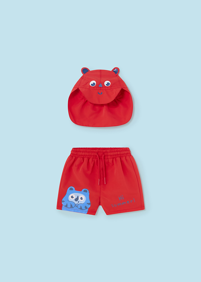 Chlapčenské plavky s čiapkou - MYRL - 2-set