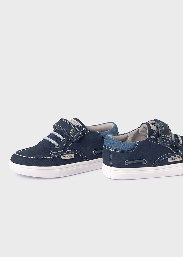 Chlapčenská vychádzková obuv - MYRL - Sporty Boat Shoe