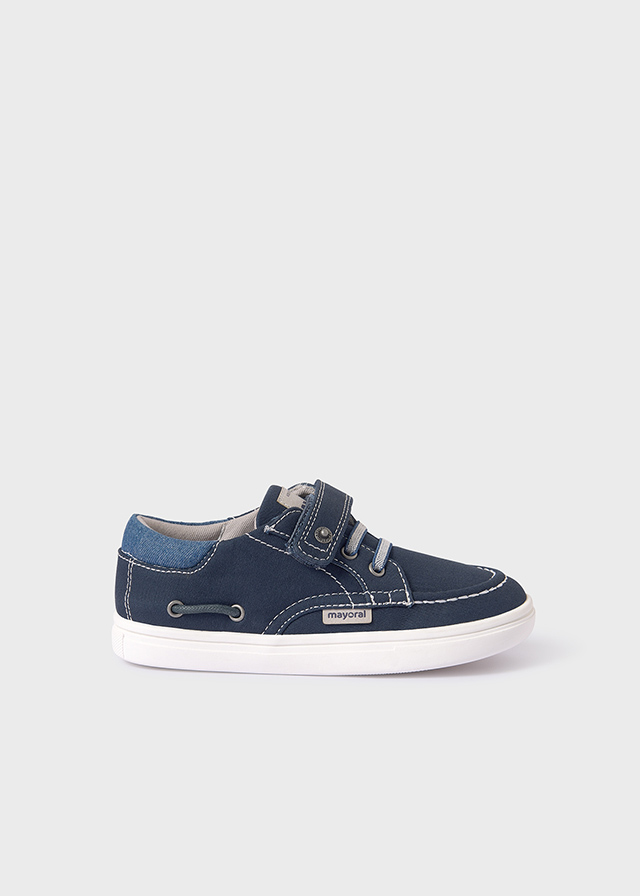 Chlapčenská vychádzková obuv - MYRL - Sporty Boat Shoe