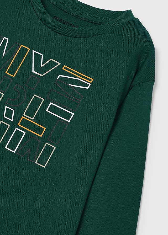 Chlapčenské tričko s dlhým rukávom - MYRL - Letters T-Shirt