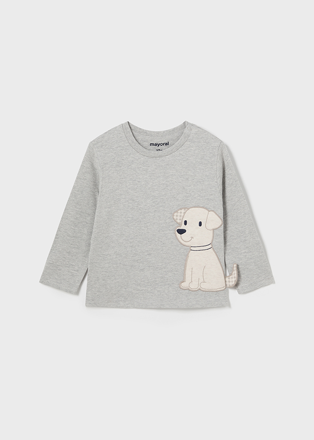 Chlapčenské tričko s dlhým rukávom - MYRL - Interactive Puppy T-Shirt