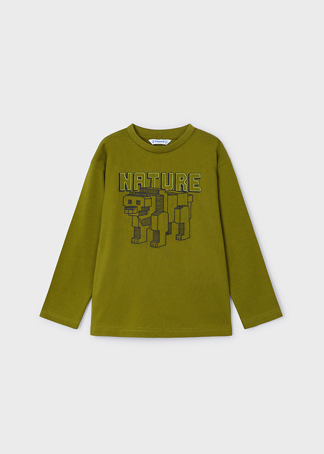 Chlapčenské tričko s dlhým rukávom - MYRL - Graphic T-Shirt