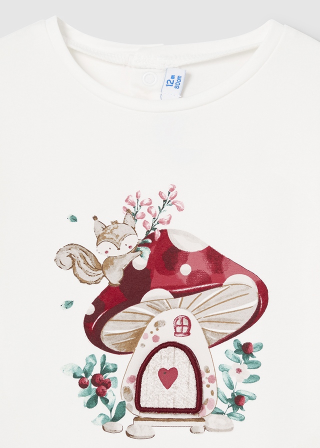 Dievčenské tričko s dlhým rukávom - MYRL -  Graphic T-Shirt