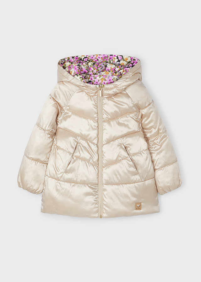 Dievčenský  kabát - MYRL - na prechodné obdobie - Reversible Padded Coat