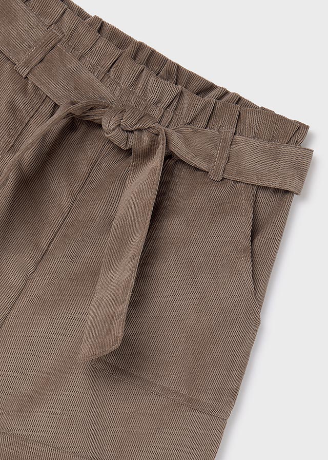 Dievčenské nohavice krátke - MYRL - Corduroy Shorts