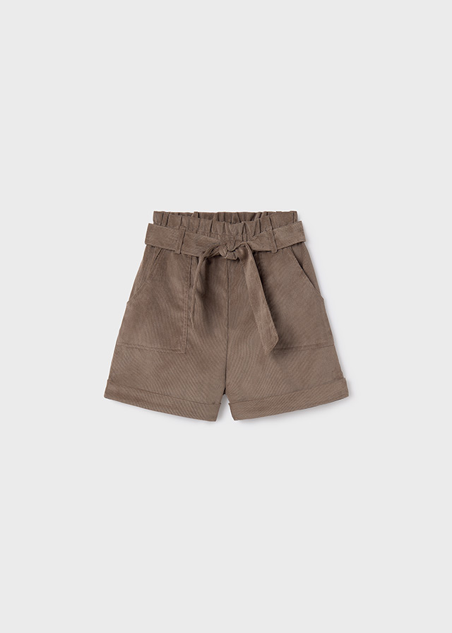 Dievčenské nohavice krátke - MYRL - Corduroy Shorts