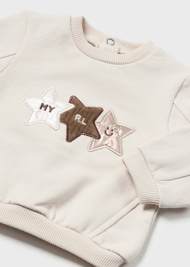 Chlapčenský pulóver - MYRL - Newborn Boy Print Sweatshirt