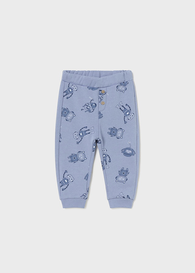 Chlapčenské nohavice bavlnené - MYRL -  Print Joggers